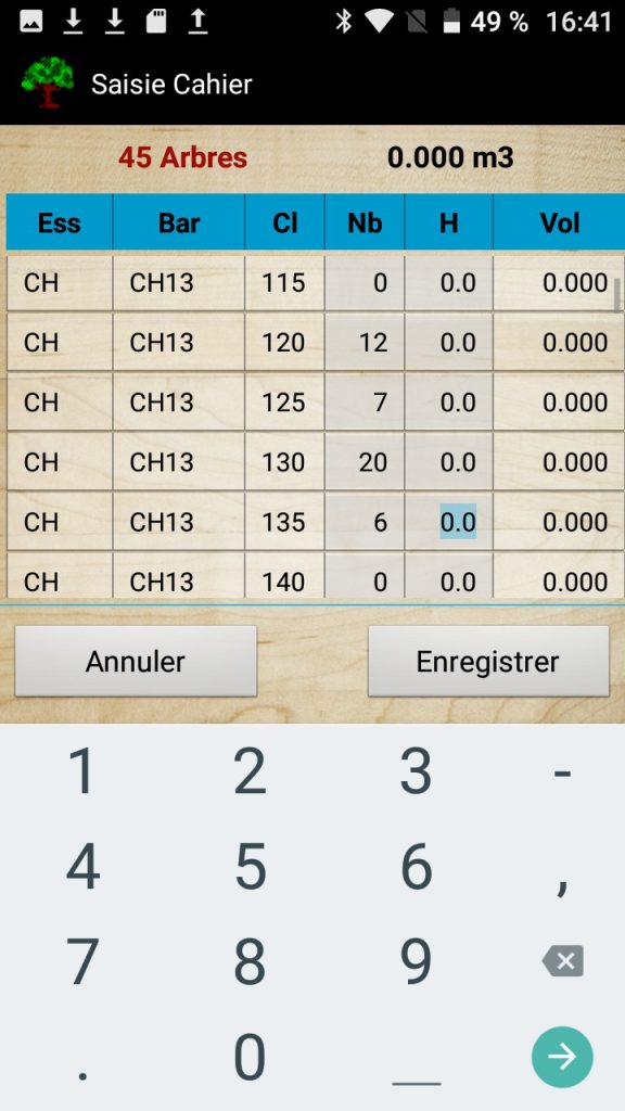 LOGICIEL DE CUBAGE bois sur pied Logicube Arbre Android SDMO Quiniou — free download